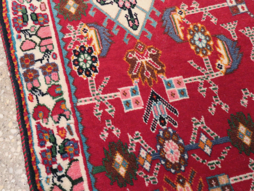 Vintage Persian Shiraz Square Rug (Pair: 4 of 4), No.24646 - Gss