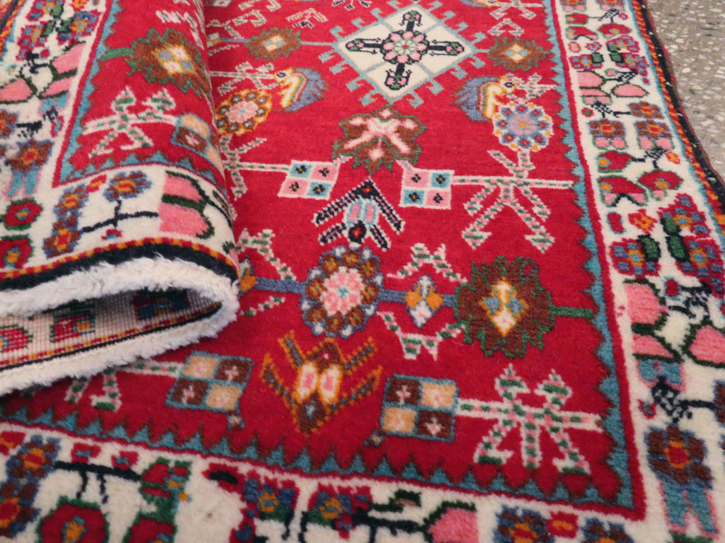 Vintage Persian Shiraz Square Rug (Pair: 4 of 4), No.24646 - Gss