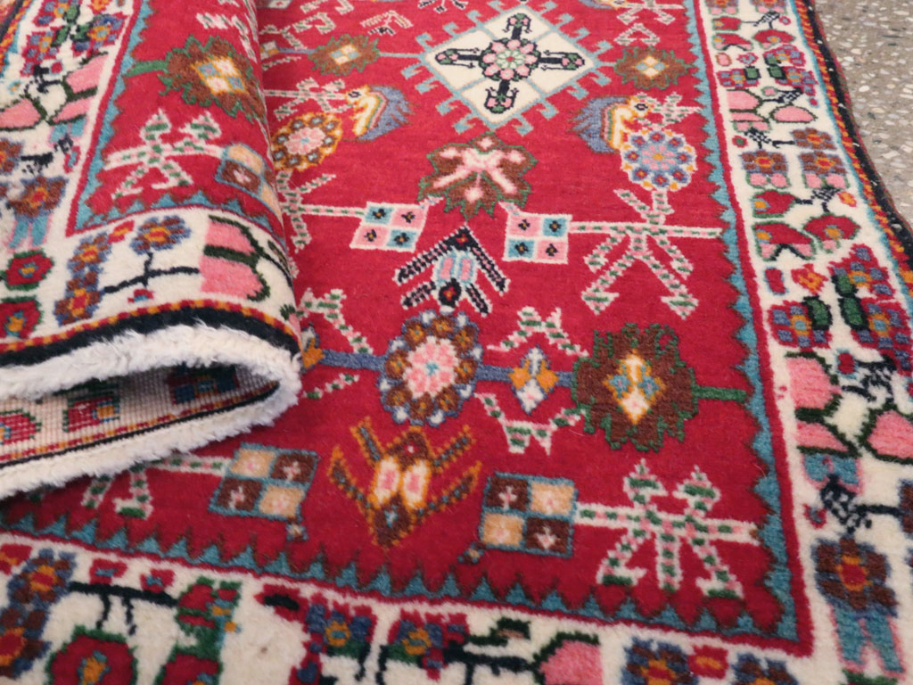 Vintage Persian Shiraz Square Rug (Pair: 4 of 4), No.24646 - Gss