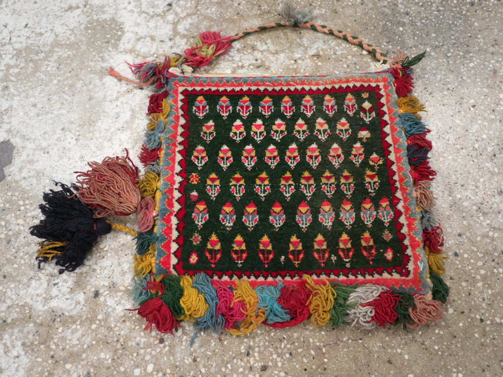 Vintage Persian Afshar Bag, No.24649 - Gss