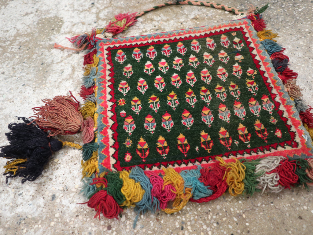 Vintage Persian Afshar Bag, No.24649 - Gss