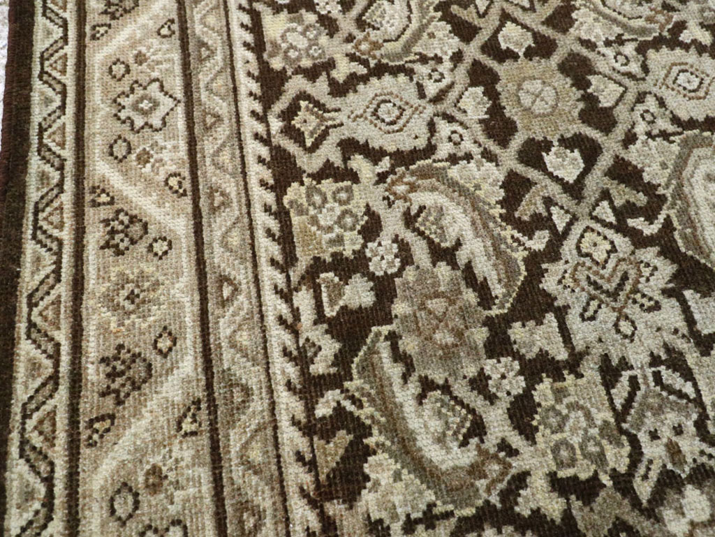 Antique Persian Mahal Runner, No.24662 - Gss