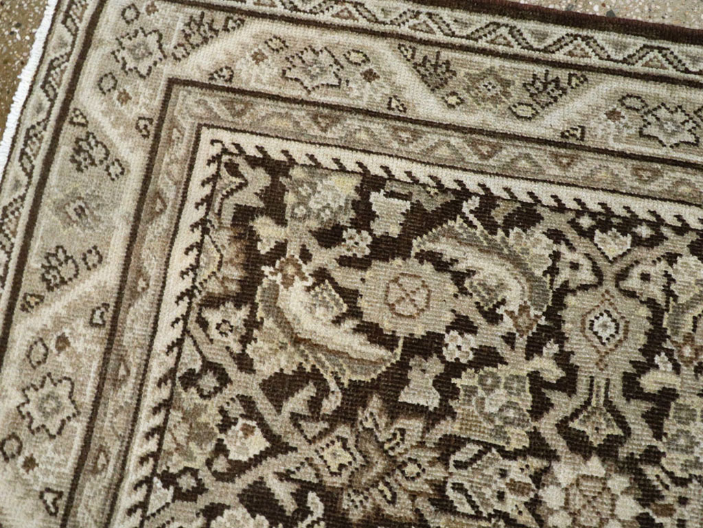 Antique Persian Mahal Runner, No.24662 - Gss