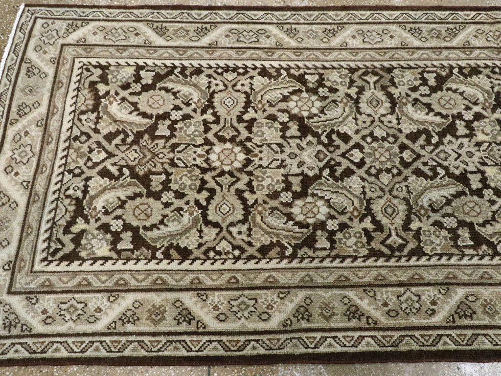 Antique Persian Mahal Runner, No.24662 - Gss