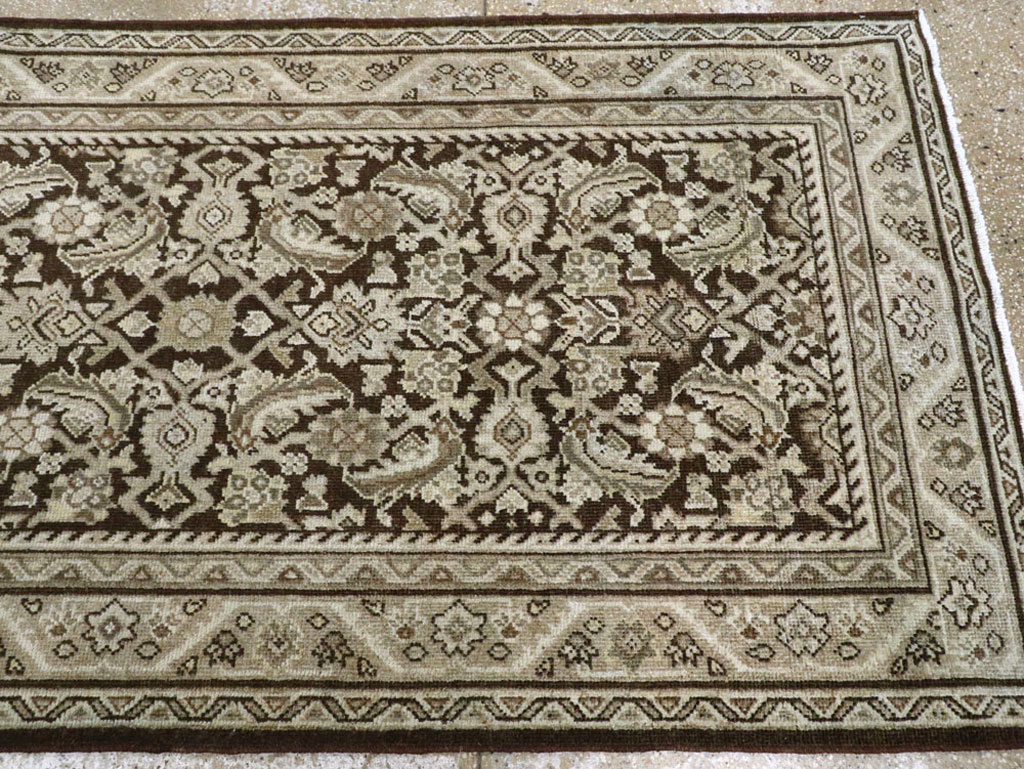 Antique Persian Mahal Runner, No.24662 - Gss