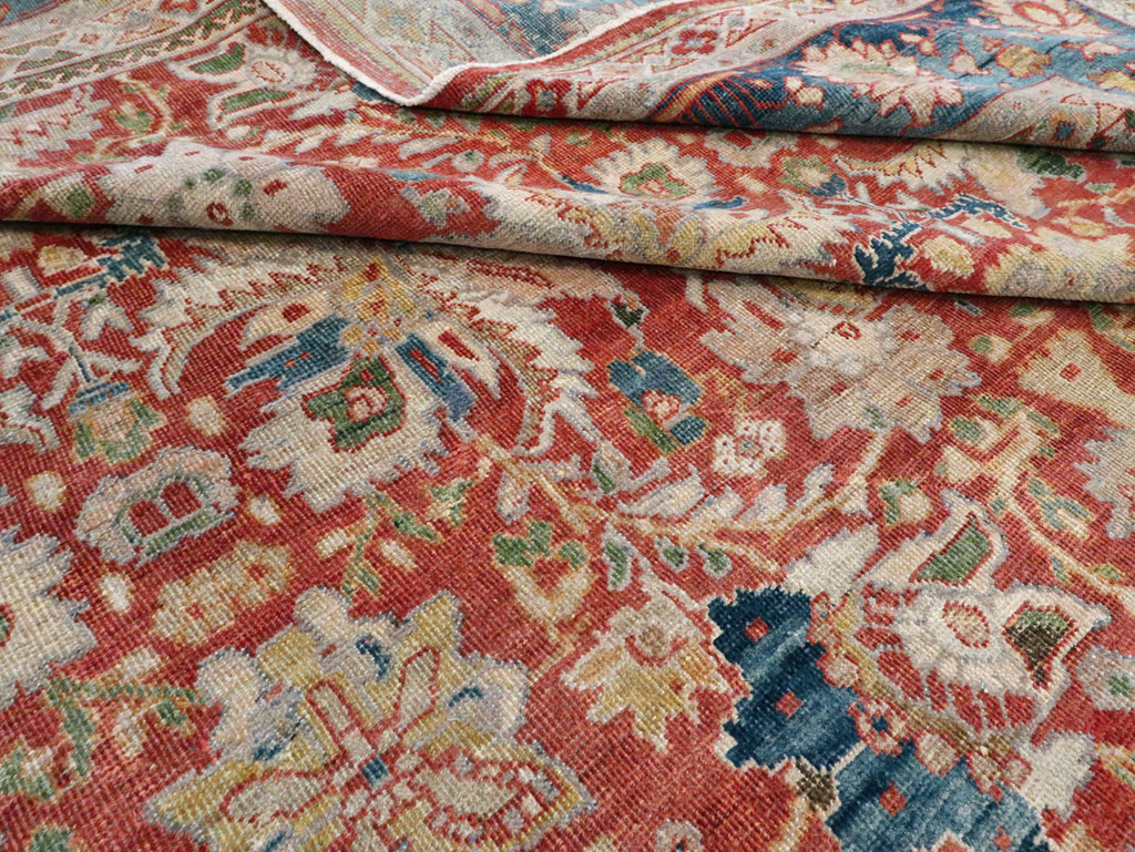 Antique Persian Mahal Large Carpet, No.24673 - Gss