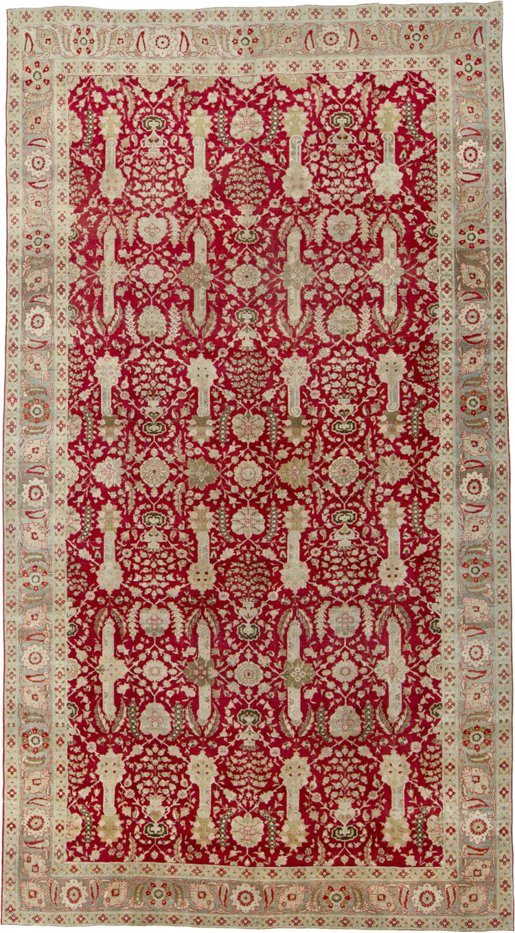 Antique Persian Tabriz Gallery Carpet, No.24680 - Gss