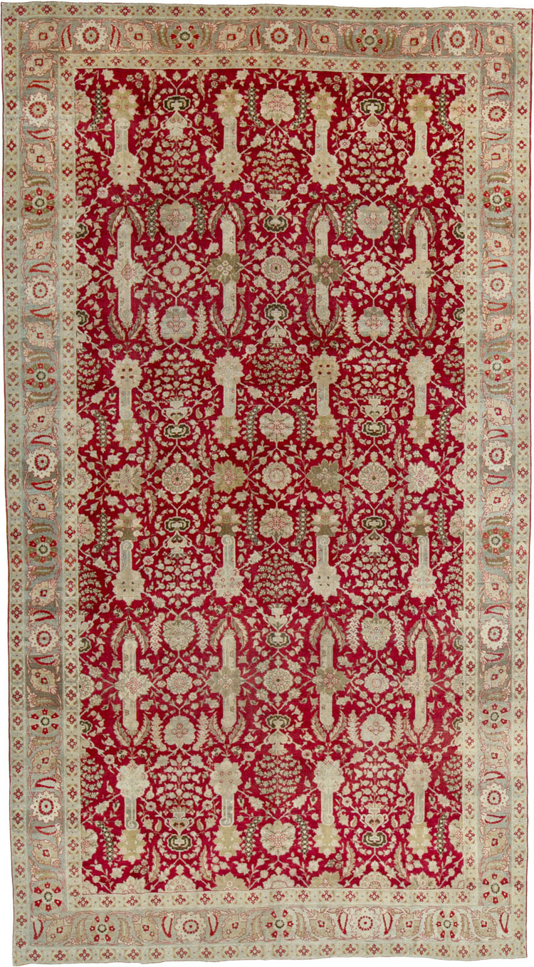 Antique Persian Tabriz Gallery Carpet, No.24680 - Gss