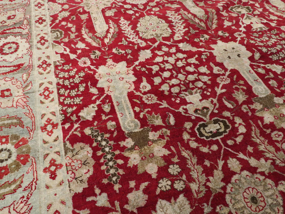 Antique Persian Tabriz Gallery Carpet, No.24680 - Gss