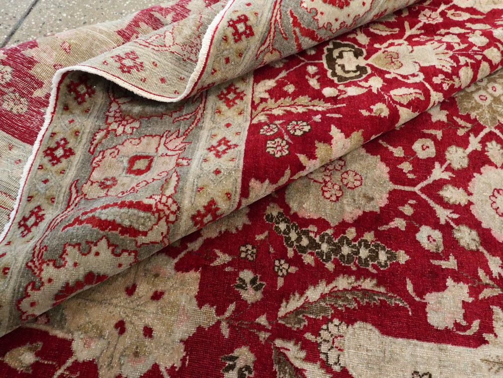 Antique Persian Tabriz Gallery Carpet, No.24680 - Gss