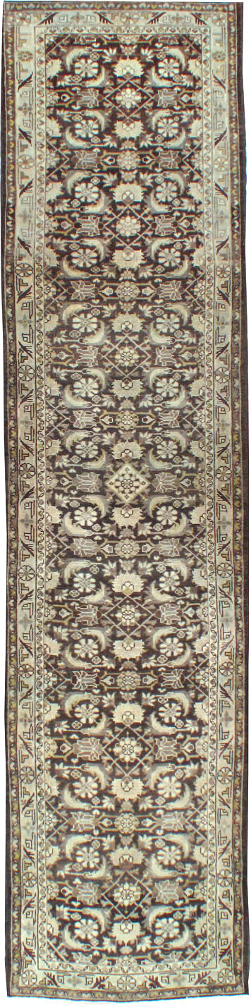 Vintage Persian Malayer Runner, No.24703 - Gss