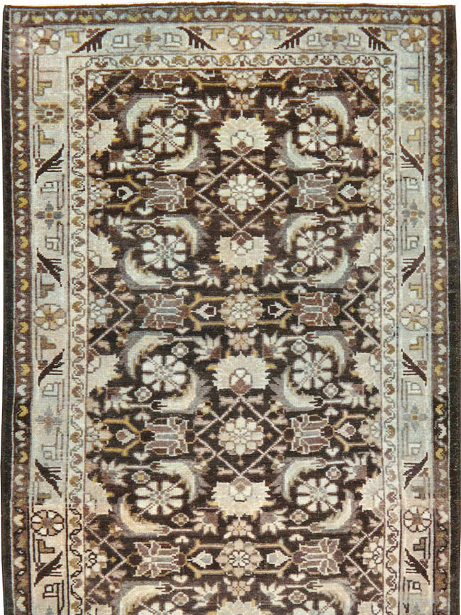 Vintage Persian Malayer Runner, No.24703 - Gss