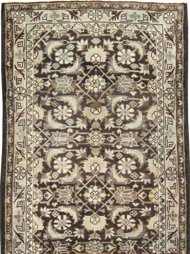 Vintage Persian Malayer Runner, No.24703 - Gss