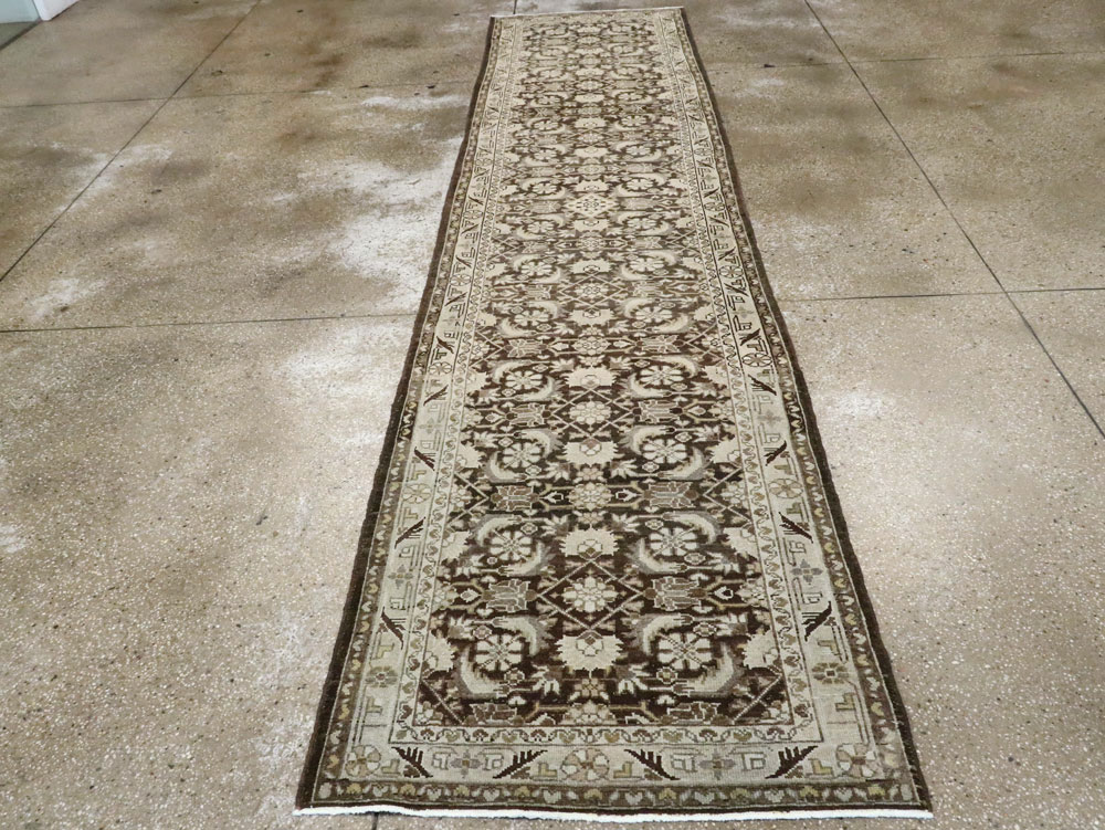 Vintage Persian Malayer Runner, No.24703 - Gss