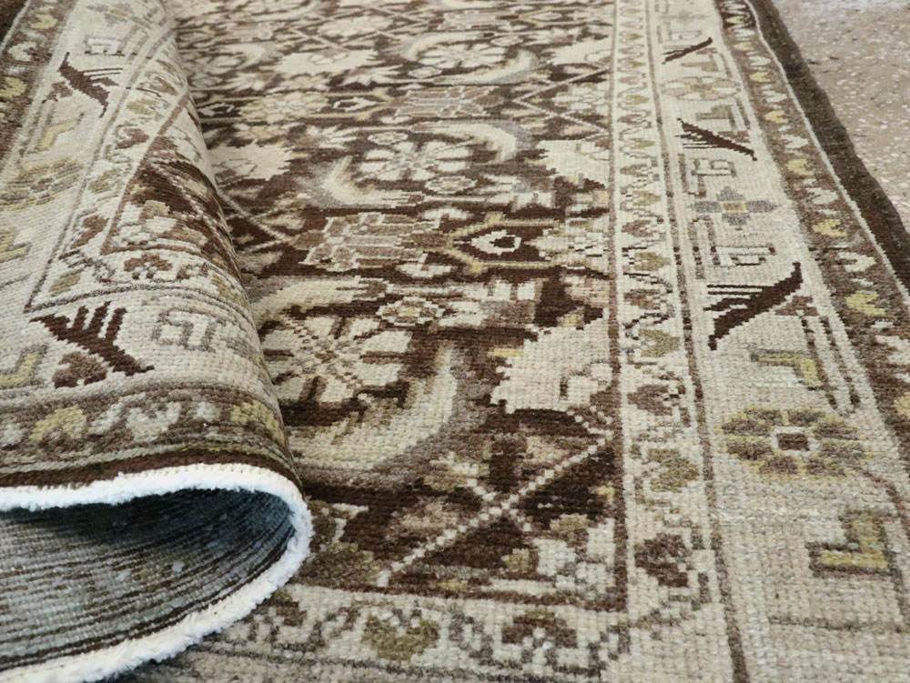 Vintage Persian Malayer Runner, No.24703 - Gss