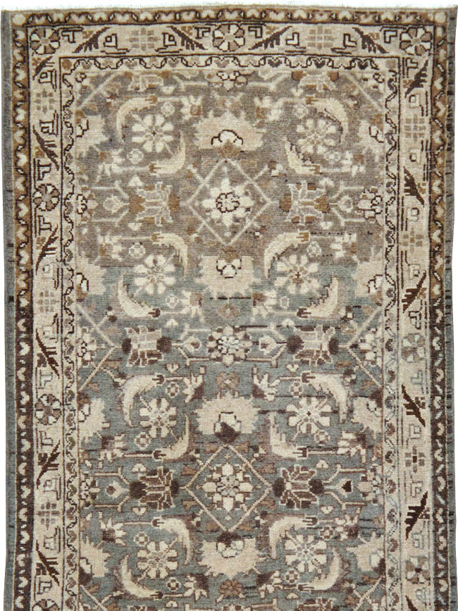 Vintage Persian Malayer Runner, No.24704 - Gss