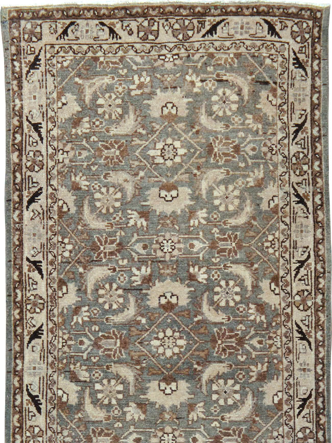 Vintage Persian Malayer Runner, No.24704 - Gss