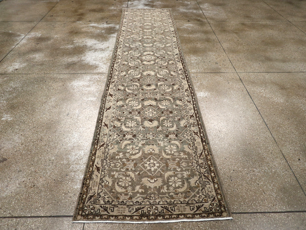 Vintage Persian Malayer Runner, No.24704 - Gss