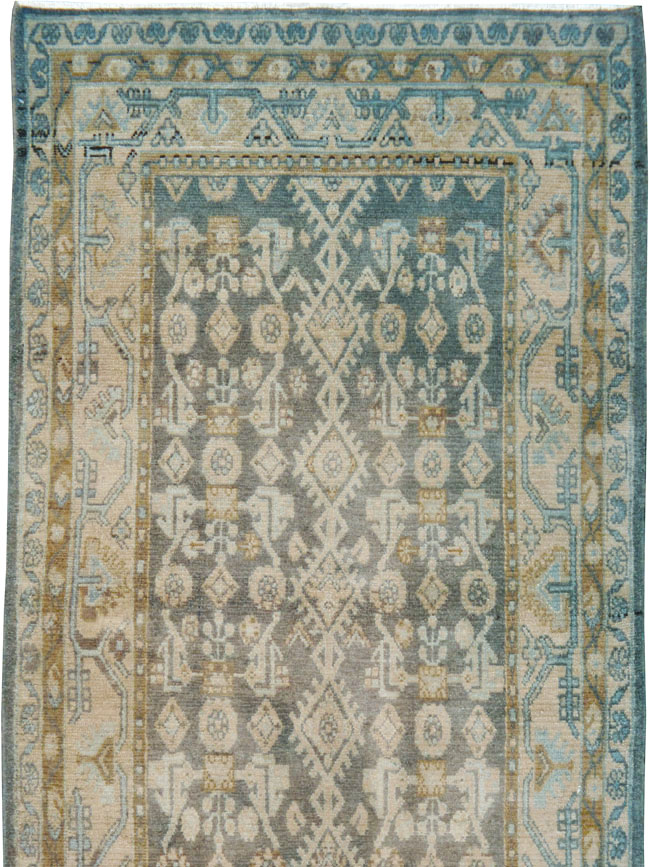 Vintage Persian Malayer Runner, No.24705 - Gss