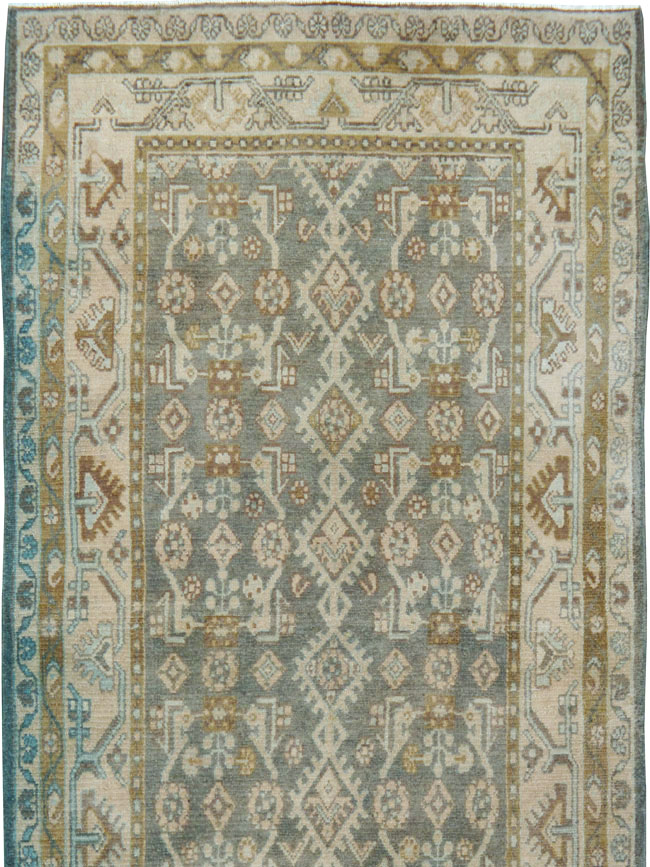 Vintage Persian Malayer Runner, No.24705 - Gss