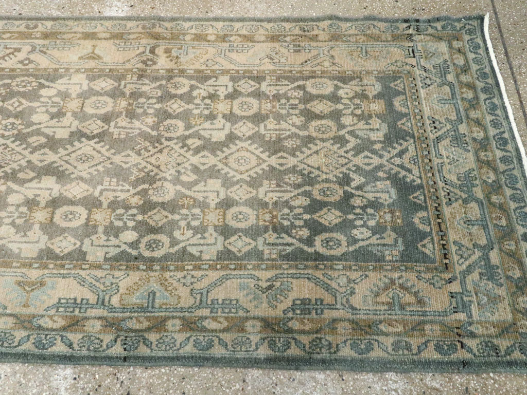 Vintage Persian Malayer Runner, No.24705 - Gss