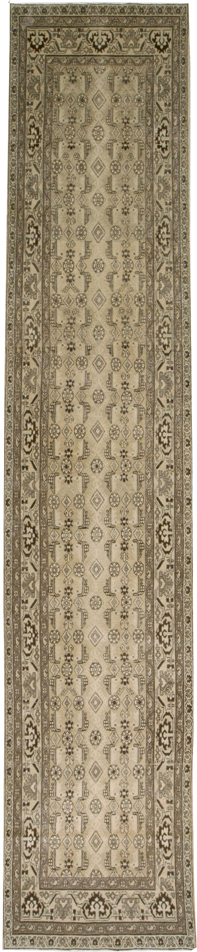 Vintage Persian Malayer Runner, No.24708 - Gss