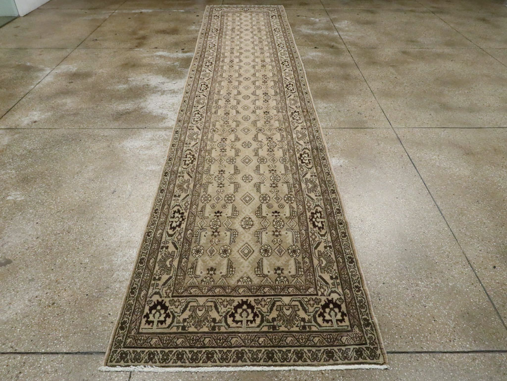Vintage Persian Malayer Runner, No.24708 - Gss