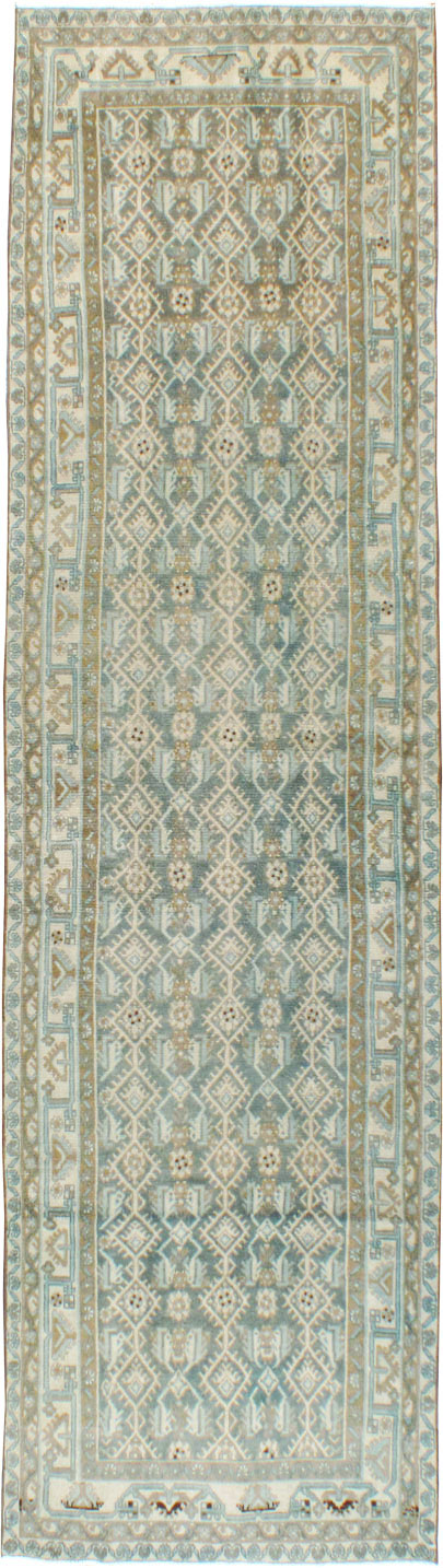 Vintage Persian Malayer Runner, No.24709 - Gss