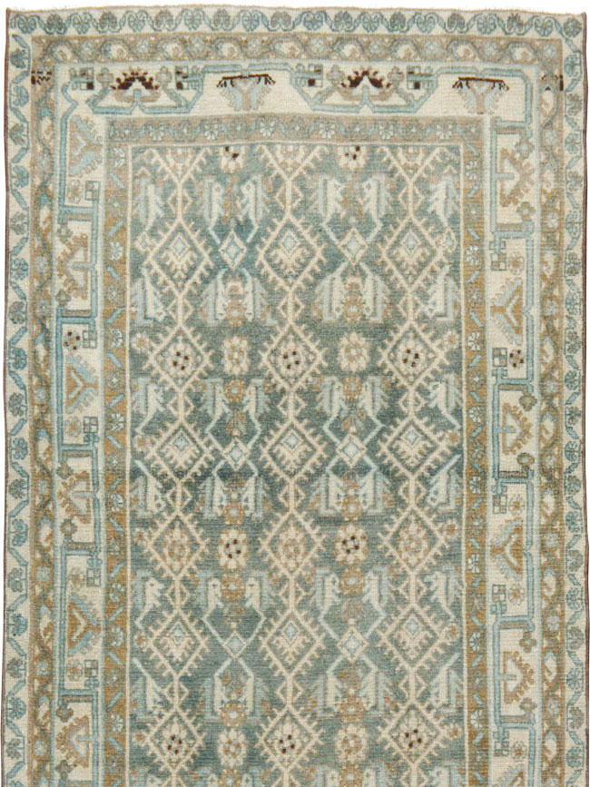 Vintage Persian Malayer Runner, No.24709 - Gss