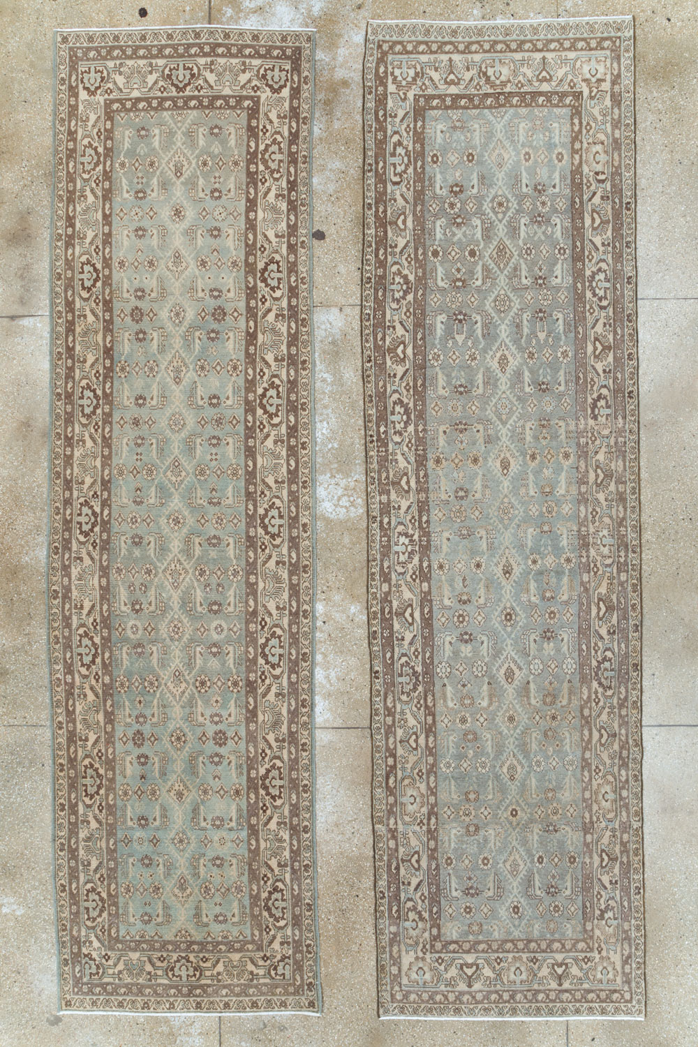 Vintage Persian Malayer Runner (Pair: 2 of 2), No.24713 - Gss