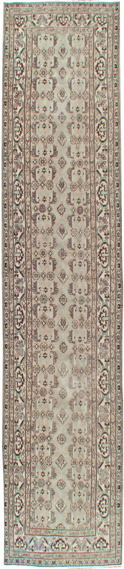 Vintage Perisan Malayer Runner (Pair: 1 of 2), No.24718 - Gss