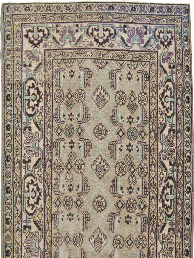 Vintage Perisan Malayer Runner (Pair: 1 of 2), No.24718 - Gss