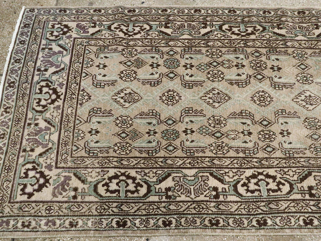 Vintage Perisan Malayer Runner (Pair: 1 of 2), No.24718 - Gss