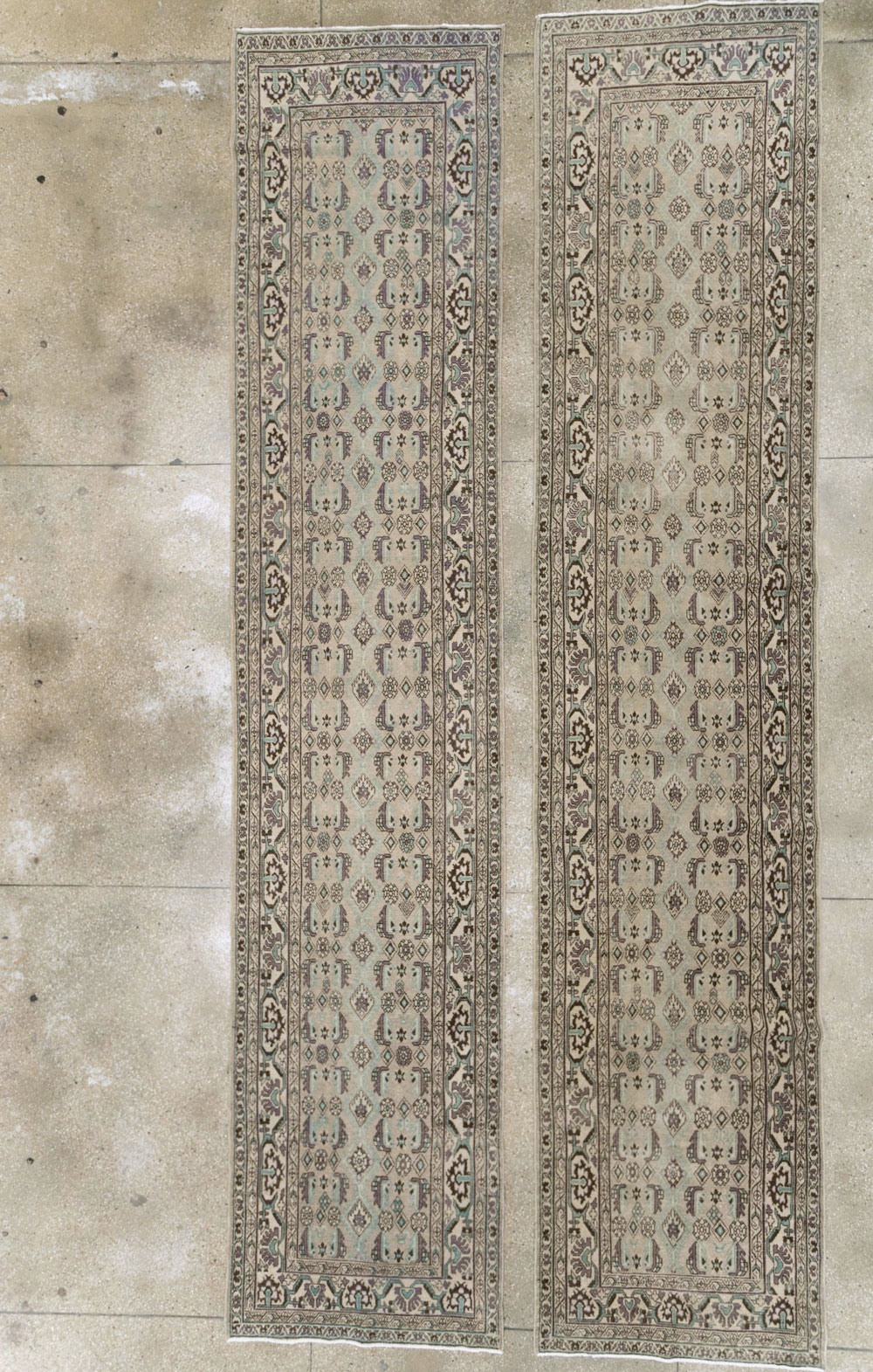 Vintage Perisan Malayer Runner (Pair: 1 of 2), No.24718 - Gss
