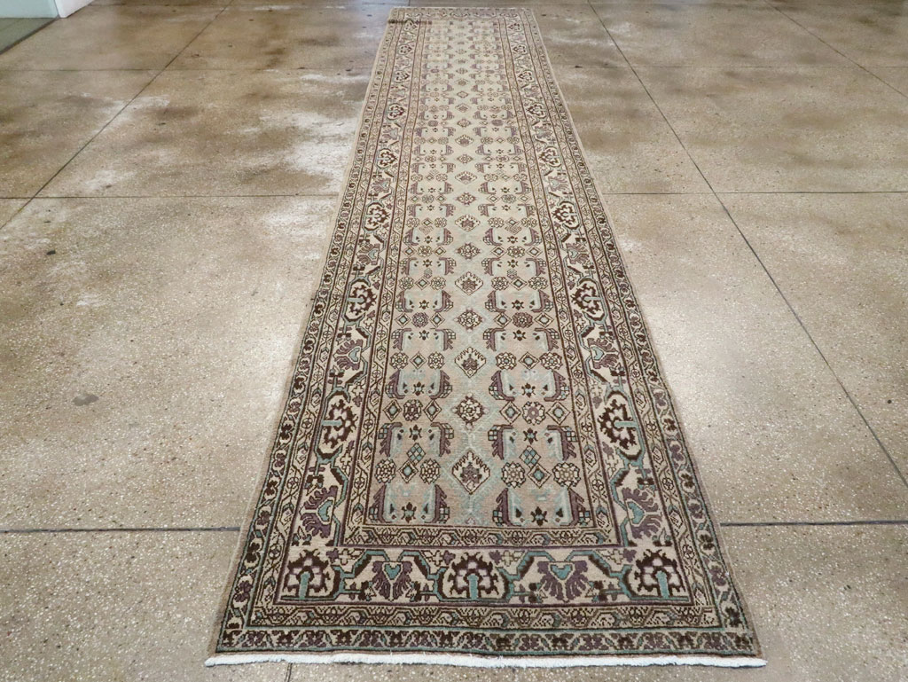 Vintage Persian Malayer Runner (Pair: 2 of 2), No.24719 - Gss