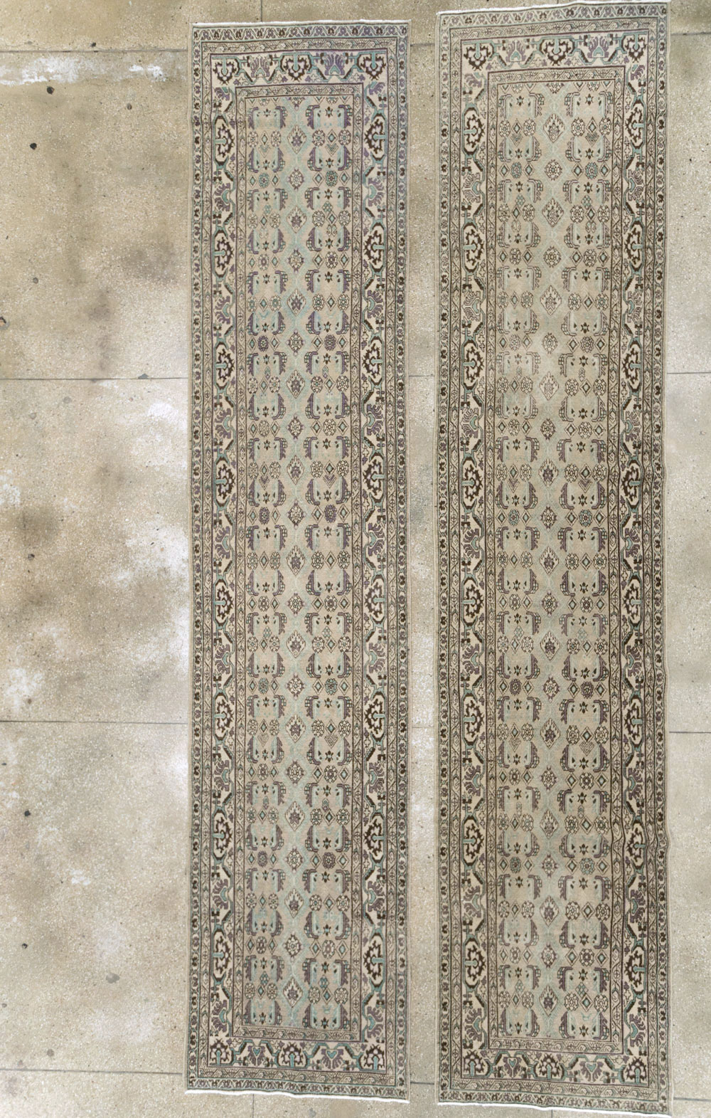 Vintage Persian Malayer Runner (Pair: 2 of 2), No.24719 - Gss