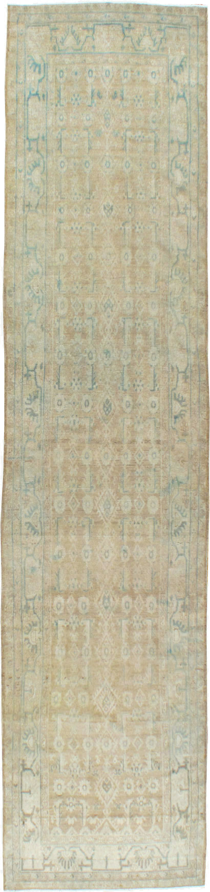 Vintage Persian Malayer Runner, No.24720 - Gss