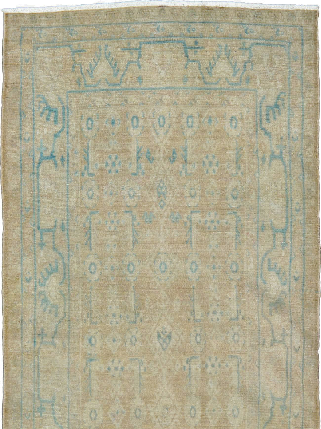 Vintage Persian Malayer Runner, No.24720 - Gss