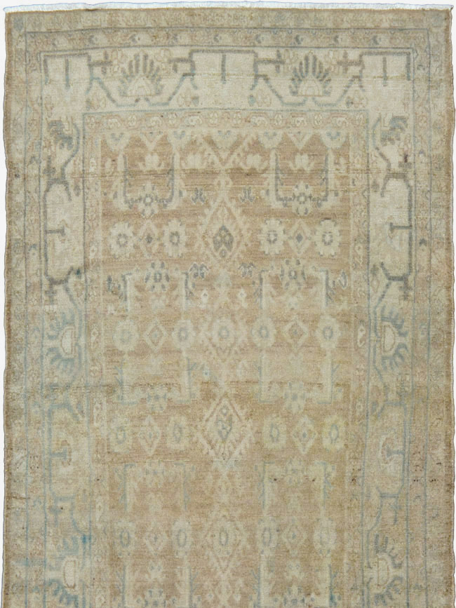 Vintage Persian Malayer Runner, No.24720 - Gss