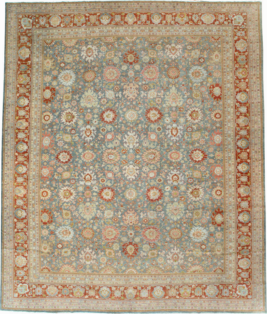 Antique Persian Mahal Carpet, No.24722 - Gss