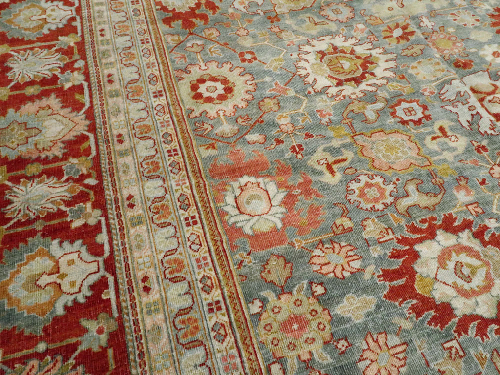 Antique Persian Mahal Carpet, No.24722 - Gss