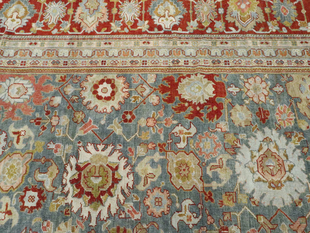 Antique Persian Mahal Carpet, No.24722 - Gss