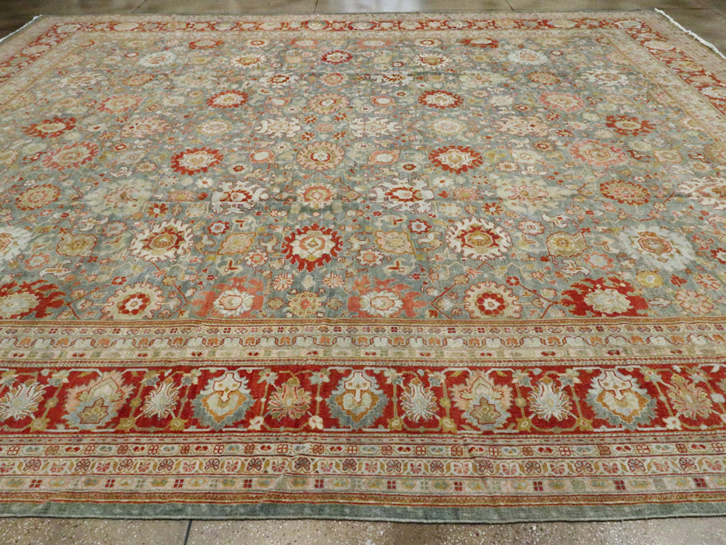 Antique Persian Mahal Carpet, No.24722 - Gss
