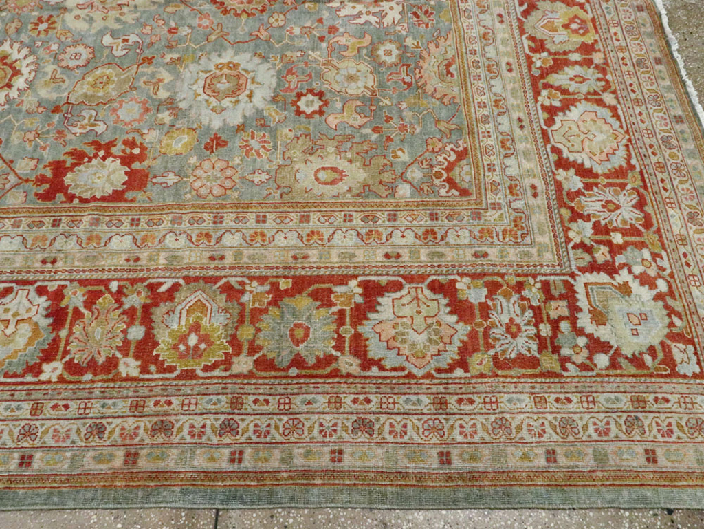 Antique Persian Mahal Carpet, No.24722 - Gss