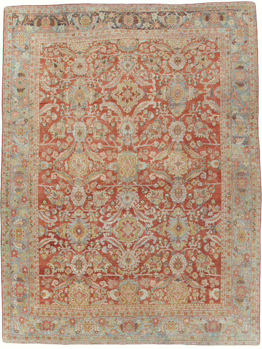 Antique Persian Mahal Carpet, No.24726 - Gss