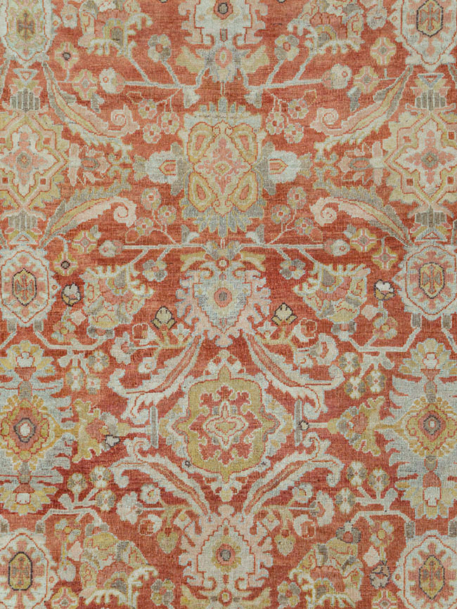 Antique Persian Mahal Carpet, No.24726 - Gss
