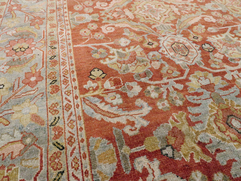 Antique Persian Mahal Carpet, No.24726 - Gss
