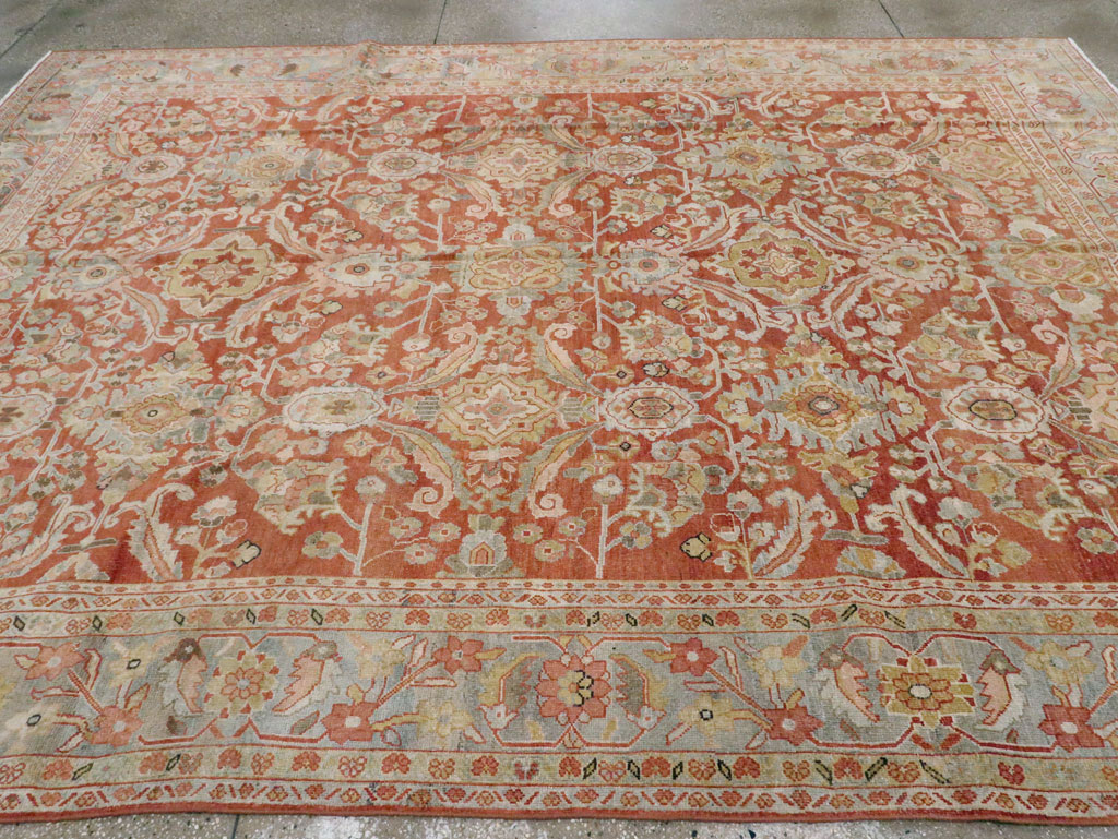 Antique Persian Mahal Carpet, No.24726 - Gss