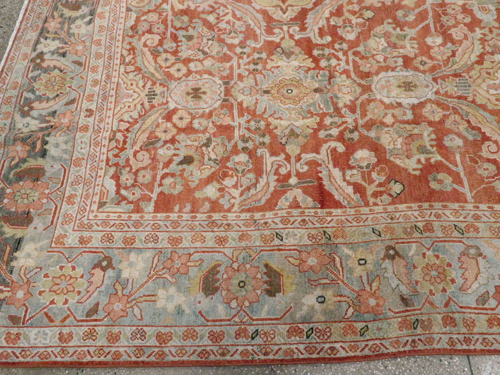 Antique Persian Mahal Carpet, No.24726 - Gss