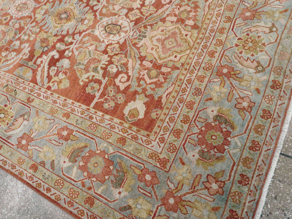 Antique Persian Mahal Carpet, No.24726 - Gss